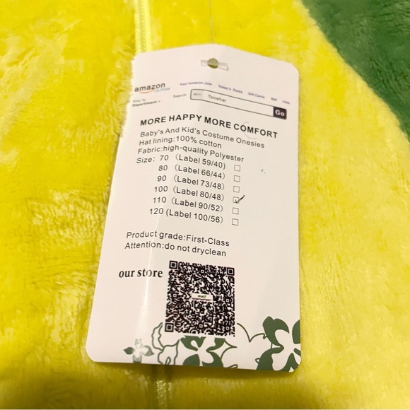 TONWHAR Baby Dinosaur 12-18 M Animal Costume Outfit Baby Hooded Romper Jumpsuit - Picture 3 of 16